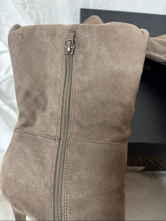 Charles by Charles David Taupe Microsuede Knee Boot (Daya) - Picture 7 of 11